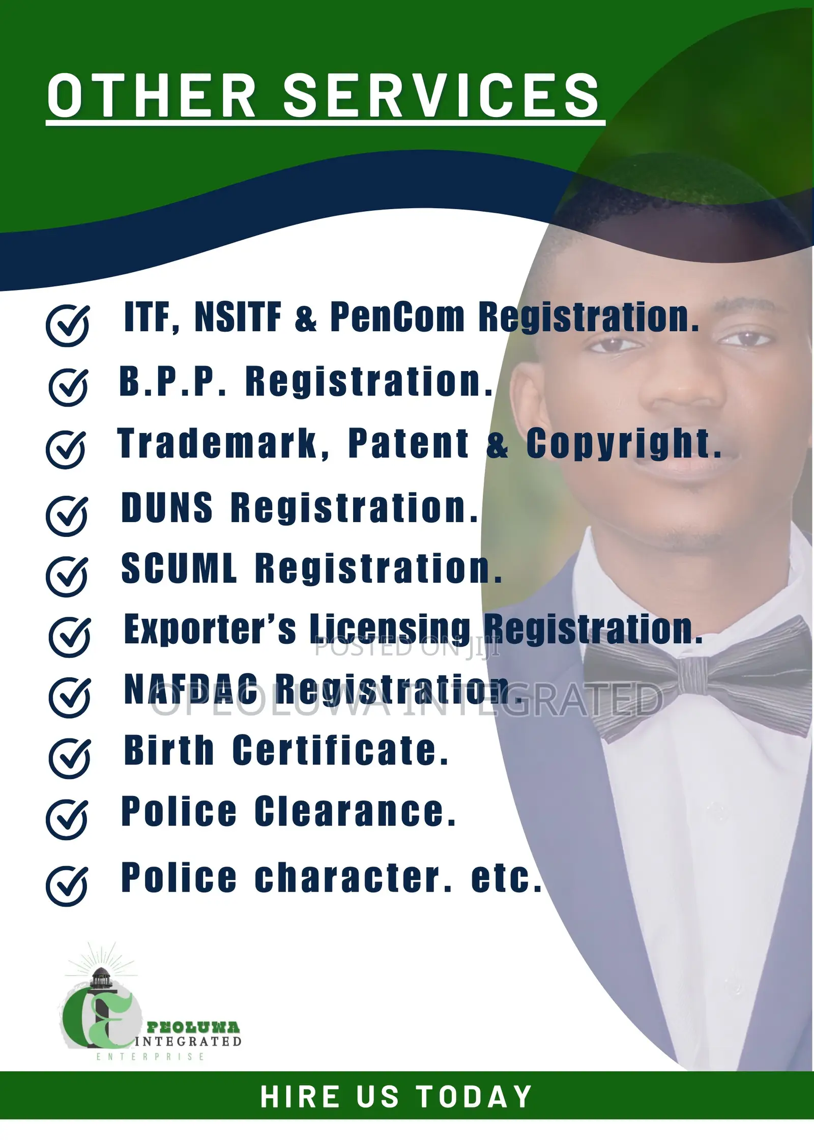 Itf, Nsitf, Pencom, Bpp, DUNS, Scuml, Trademark Etc.