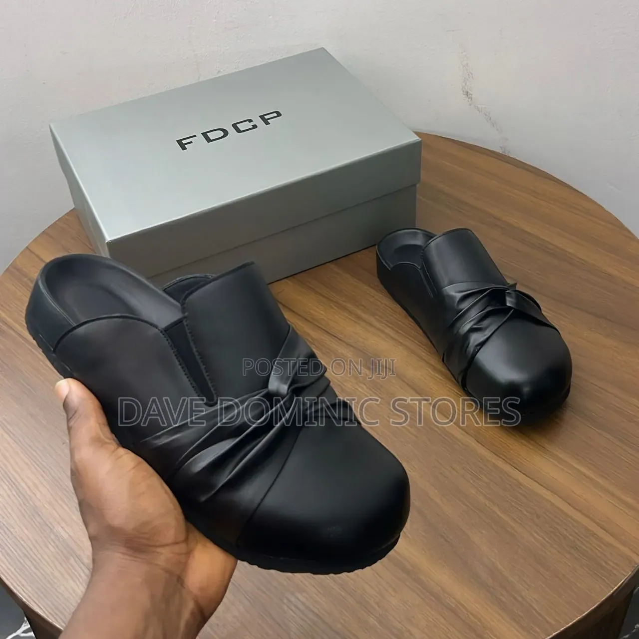 New FDCP Leather Clogs Available Now