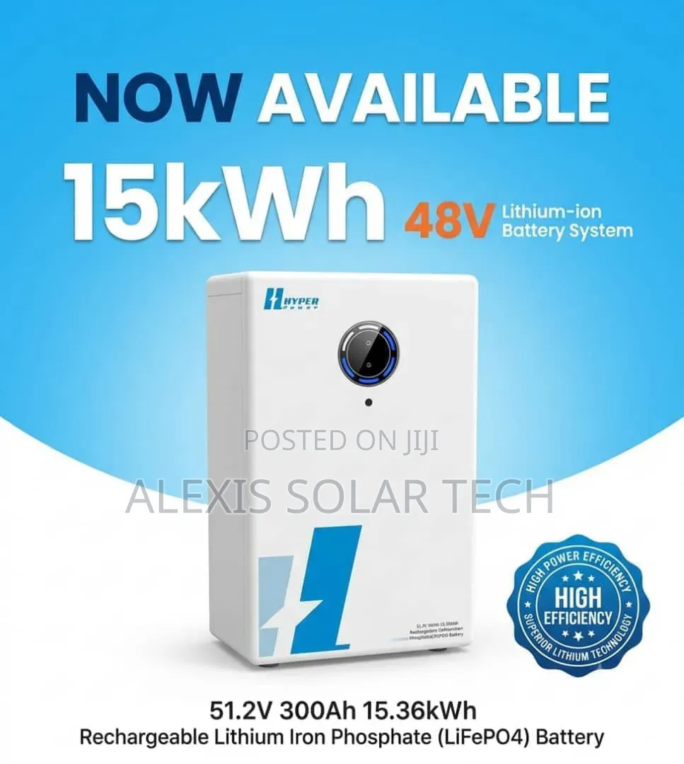 15kwh Hyper Power Lithium Battery