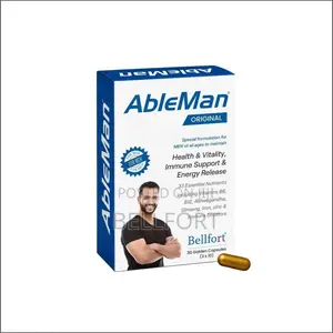 Ableman Original Energy, Vitality & Immune Support -30 Golden Capsules