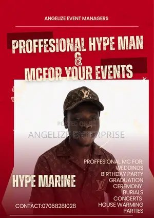 Hype Man for Your Events