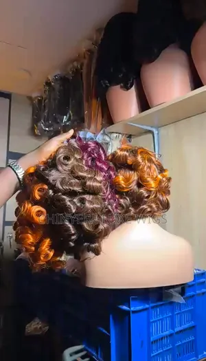 Omotola Bounce Wig Human Hair