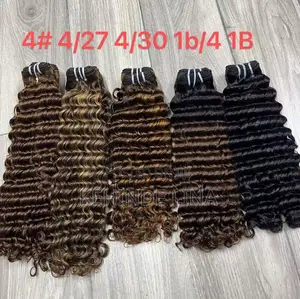 12A Deep Wave Double Drawn 2 Bundles for Sew In