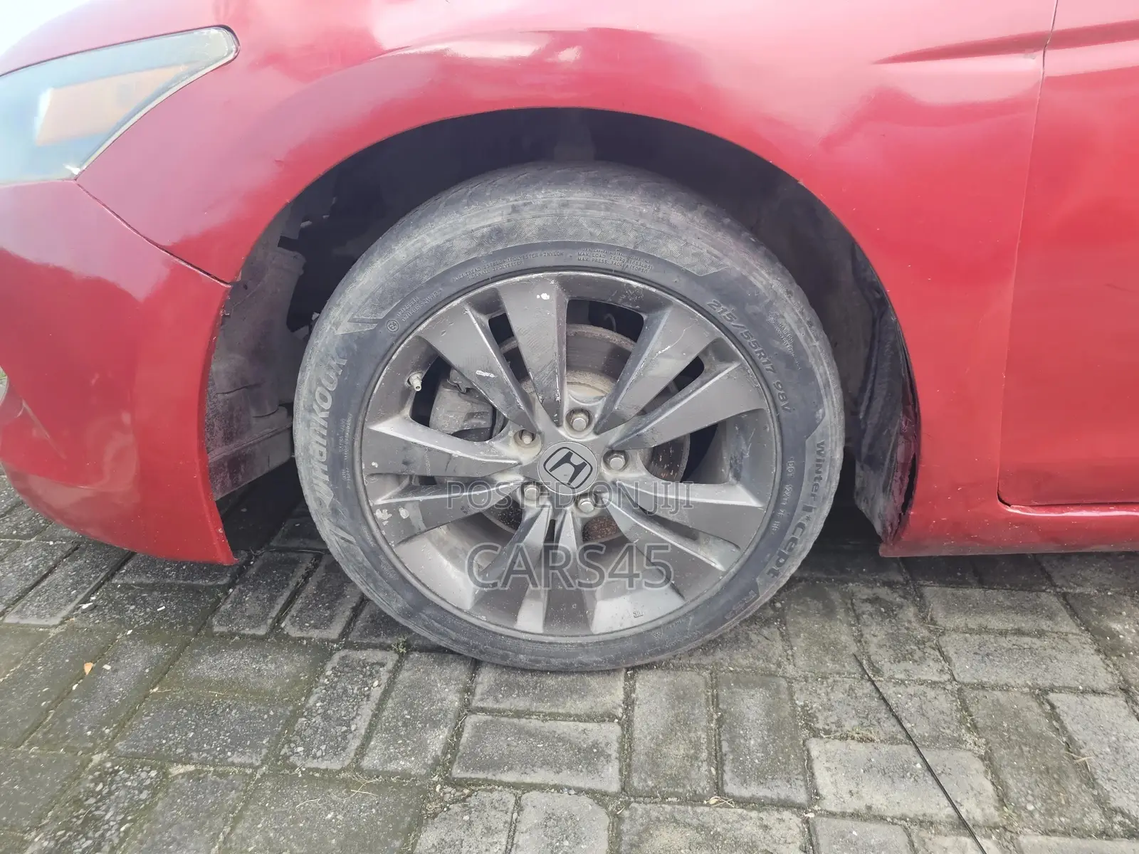 Honda Accord 2008 Red