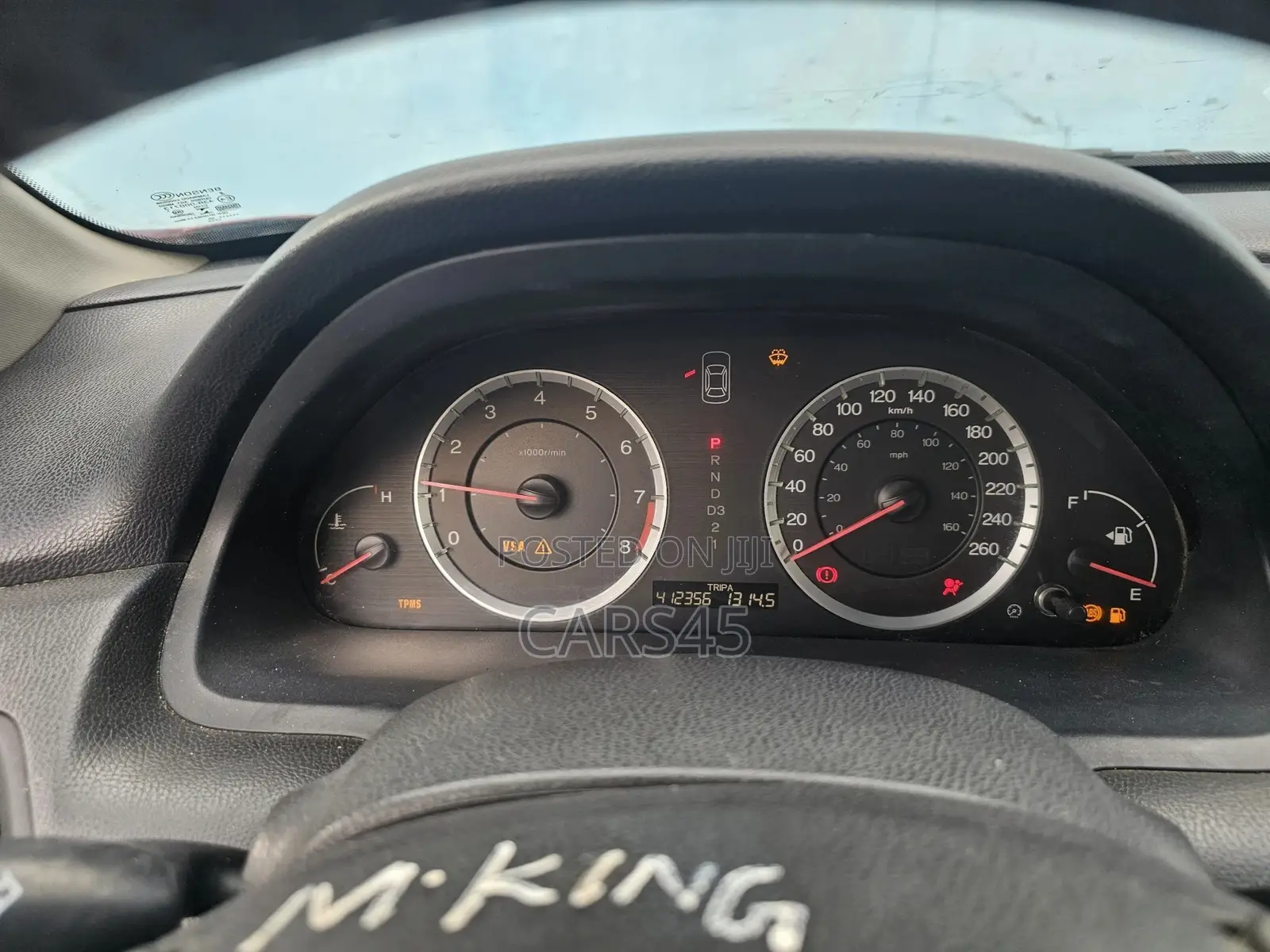 Honda Accord 2008 Red