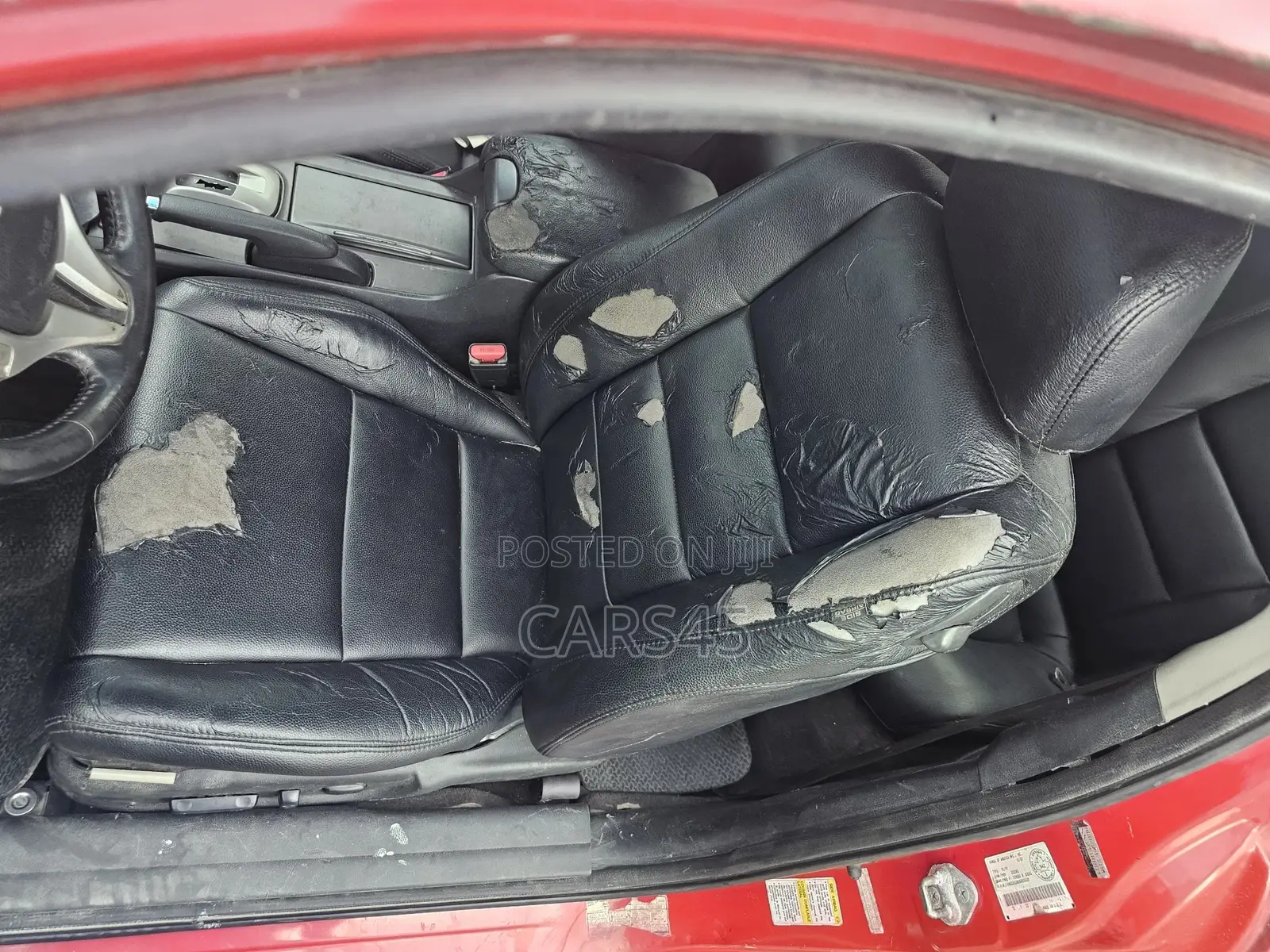 Honda Accord 2008 Red