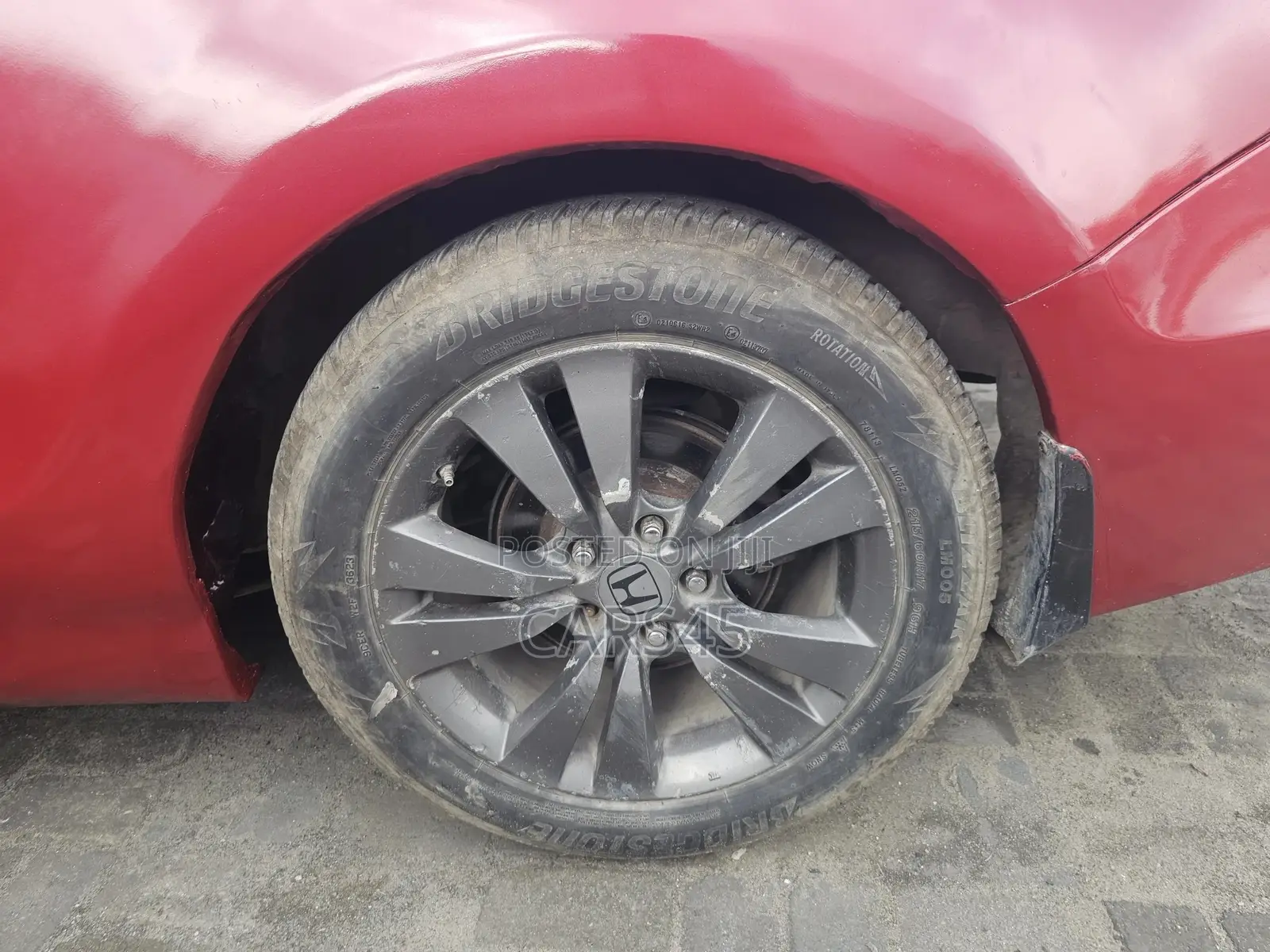 Honda Accord 2008 Red