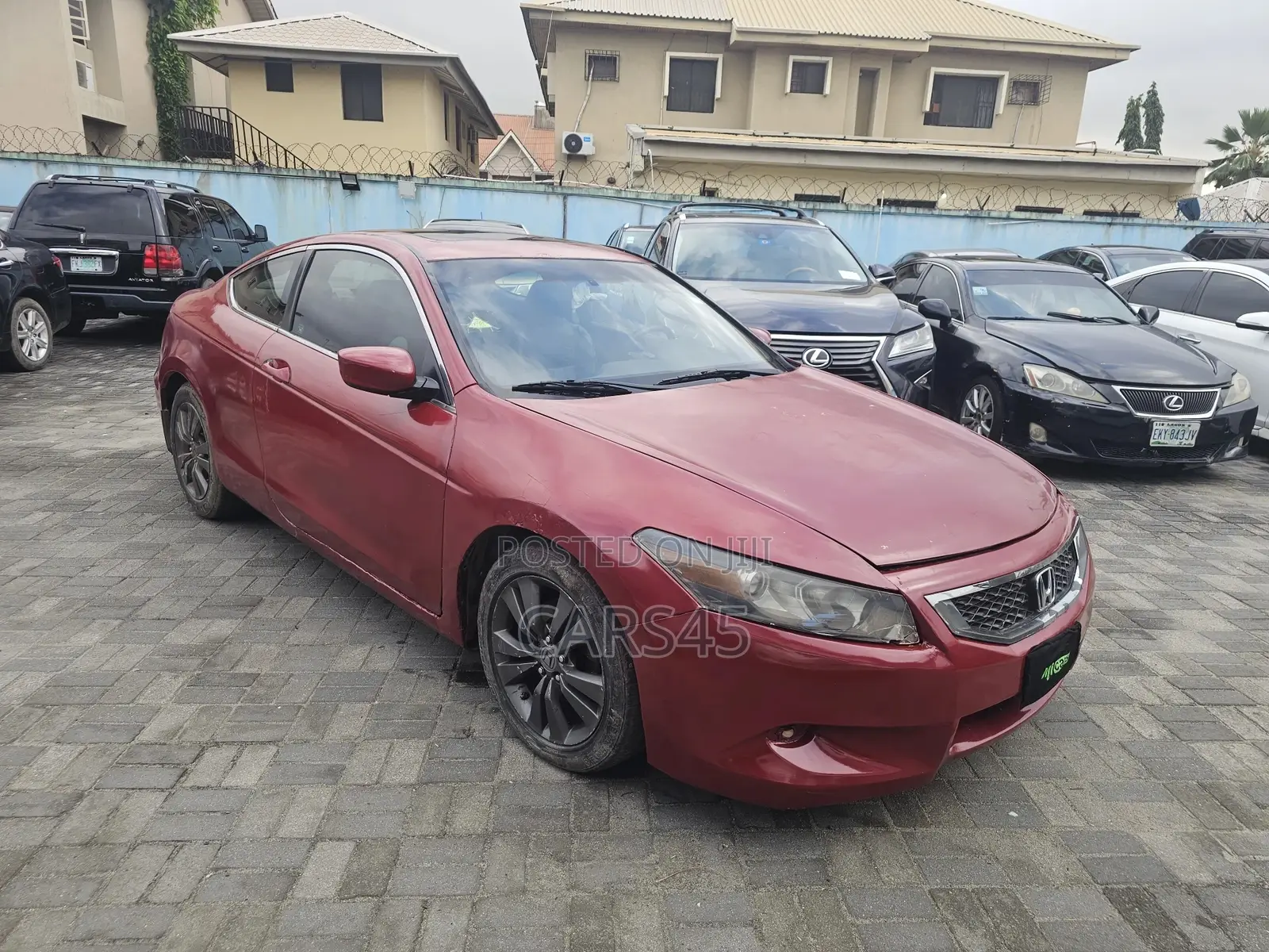 Honda Accord 2008 Red