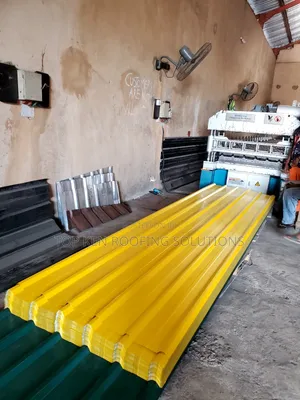 Oven Baked 0.55mm Longspan Yellow
