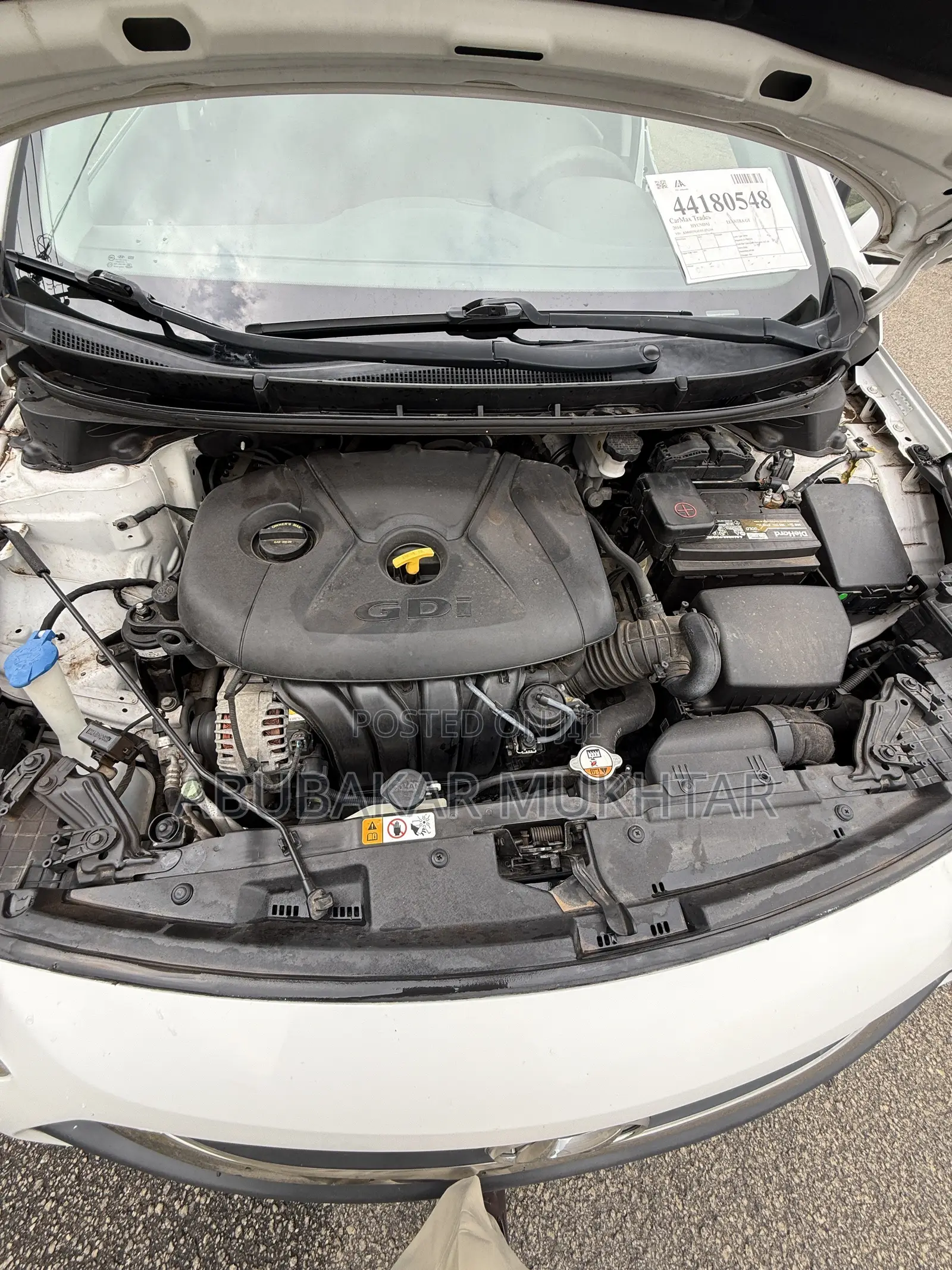 Hyundai Elantra 2014 White