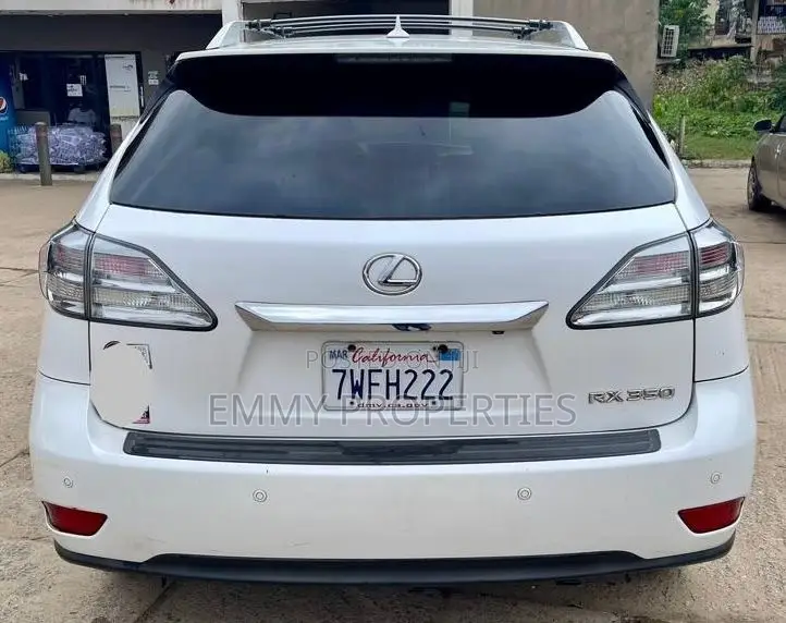 Lexus RX 350 AWD 2012 White