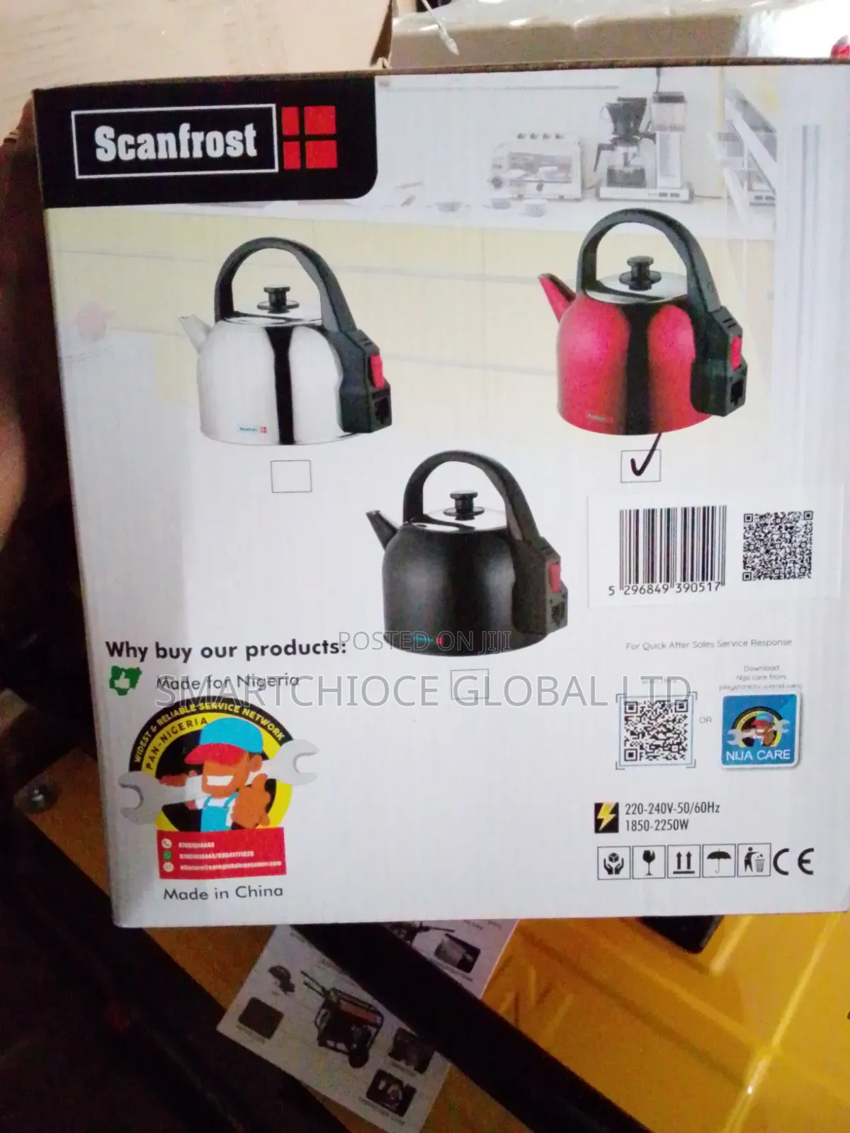 Scanfrost Electric Kettle 4.3l