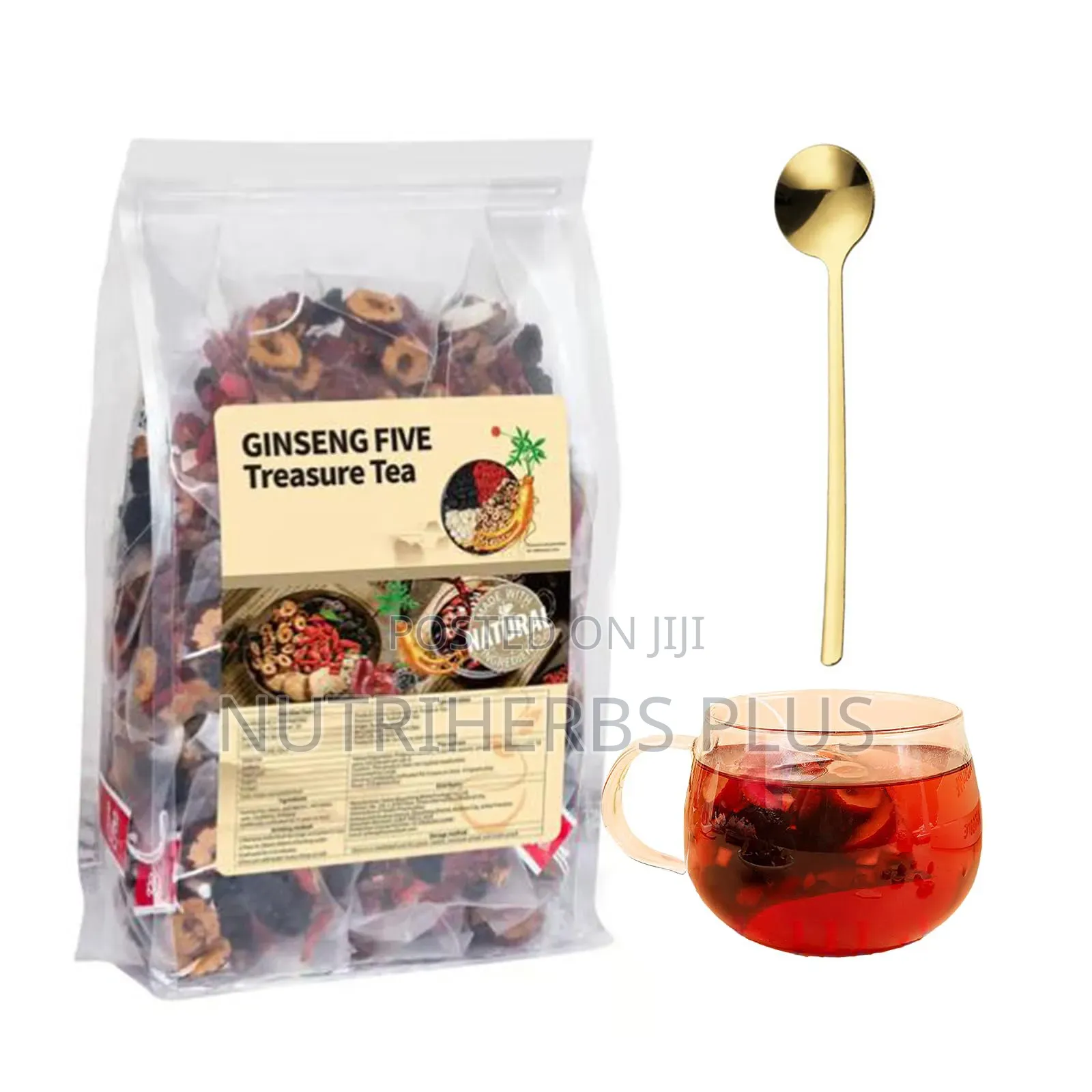 Ginseng Five Treasure Tea(support to the Human Immune System)