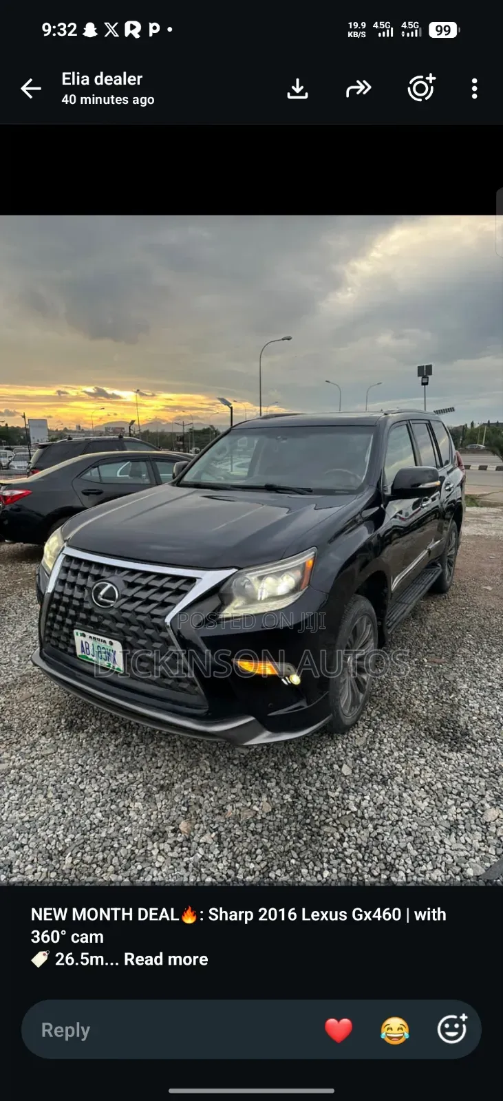 Lexus GX 2016 Black