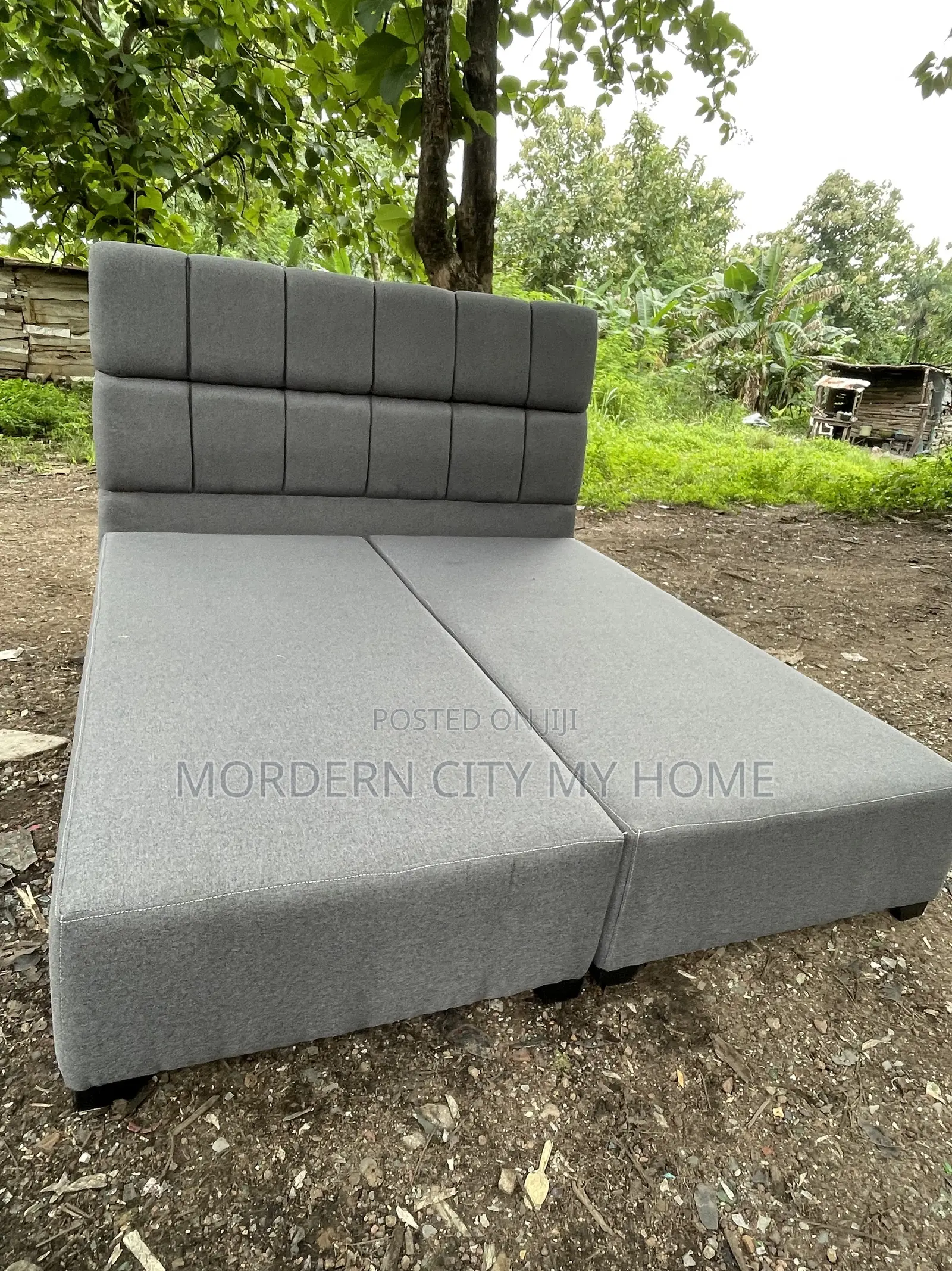 Bedframe With Standard Stage by Morderncity Furniture