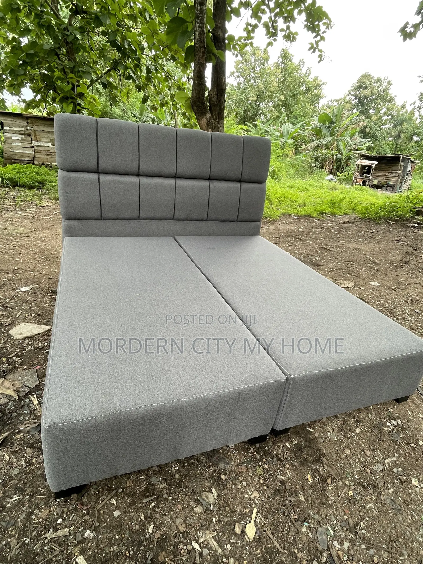 Bedframe With Standard Stage by Morderncity Furniture