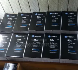 HP ORIGINAL LASER TONER ( 55a )