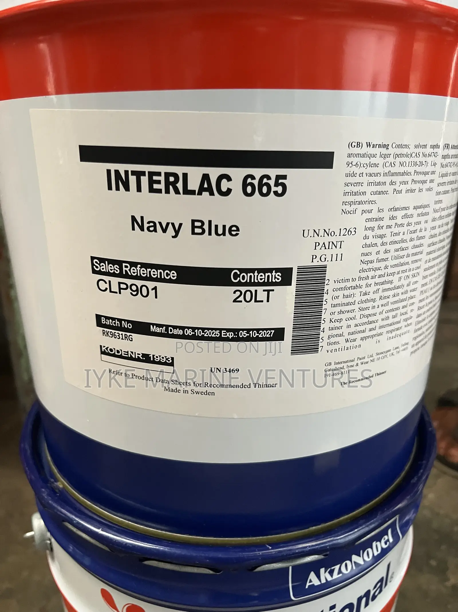 Interlac 665 Blue