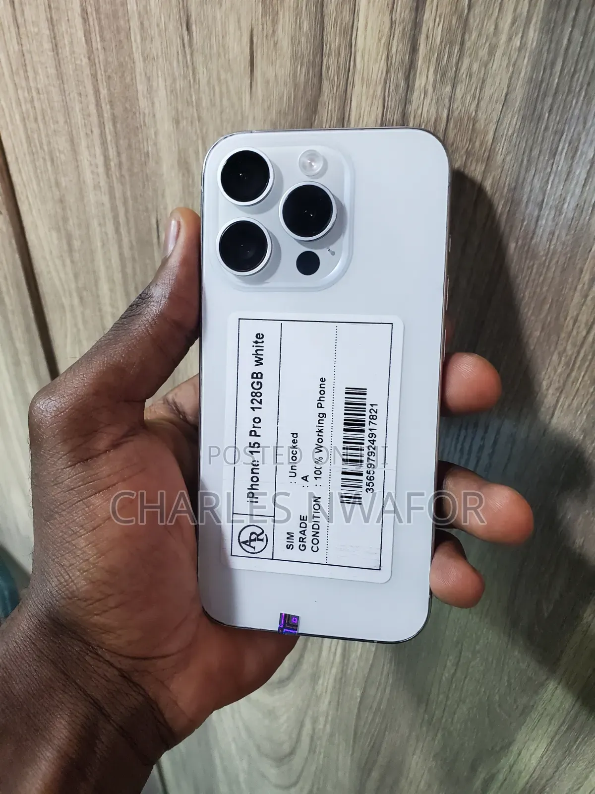 Apple iPhone 15 Pro 128 GB White
