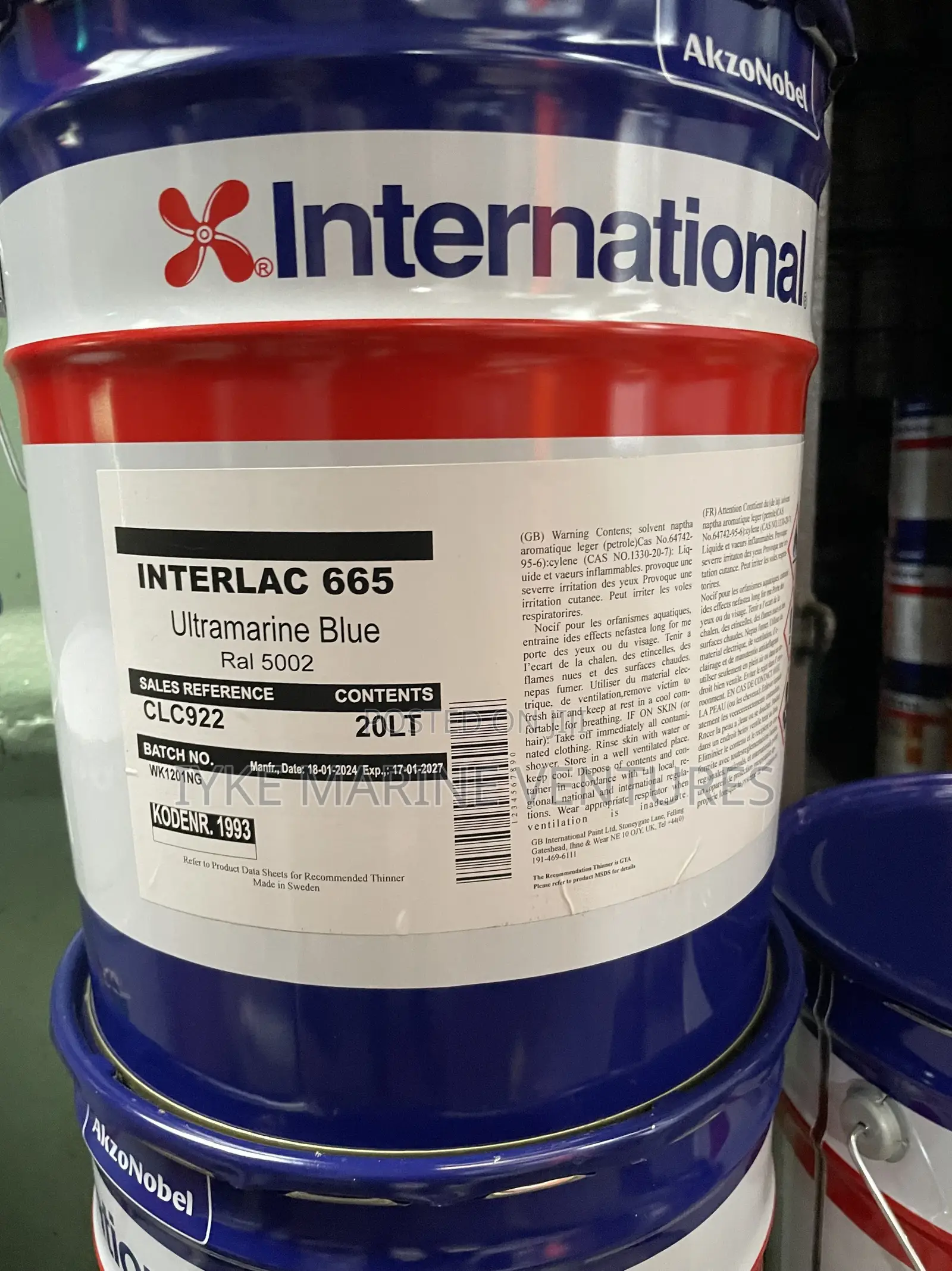 Interlac 665 Blue