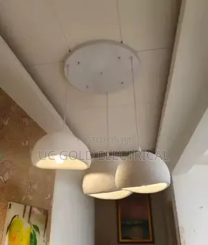 Cream Rough Texture Lamp Shade, Minimalist Cover for Chandelier Wall