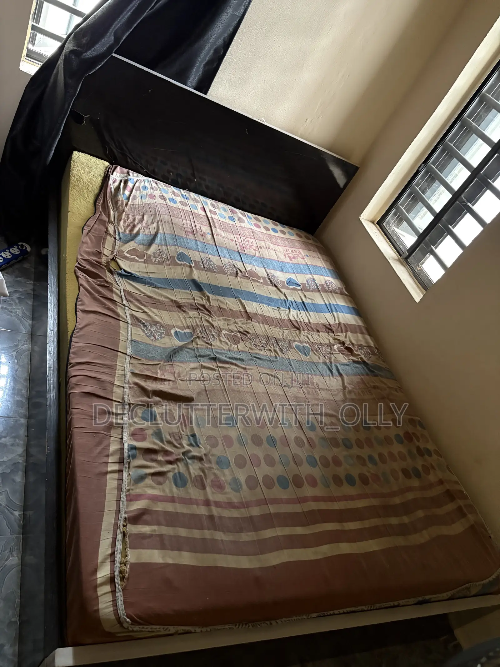 Bed Frame and Mattress