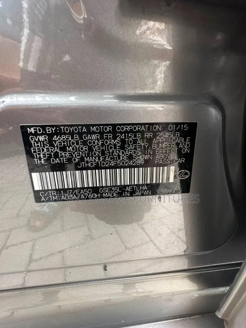 Lexus IS 2015 Gray