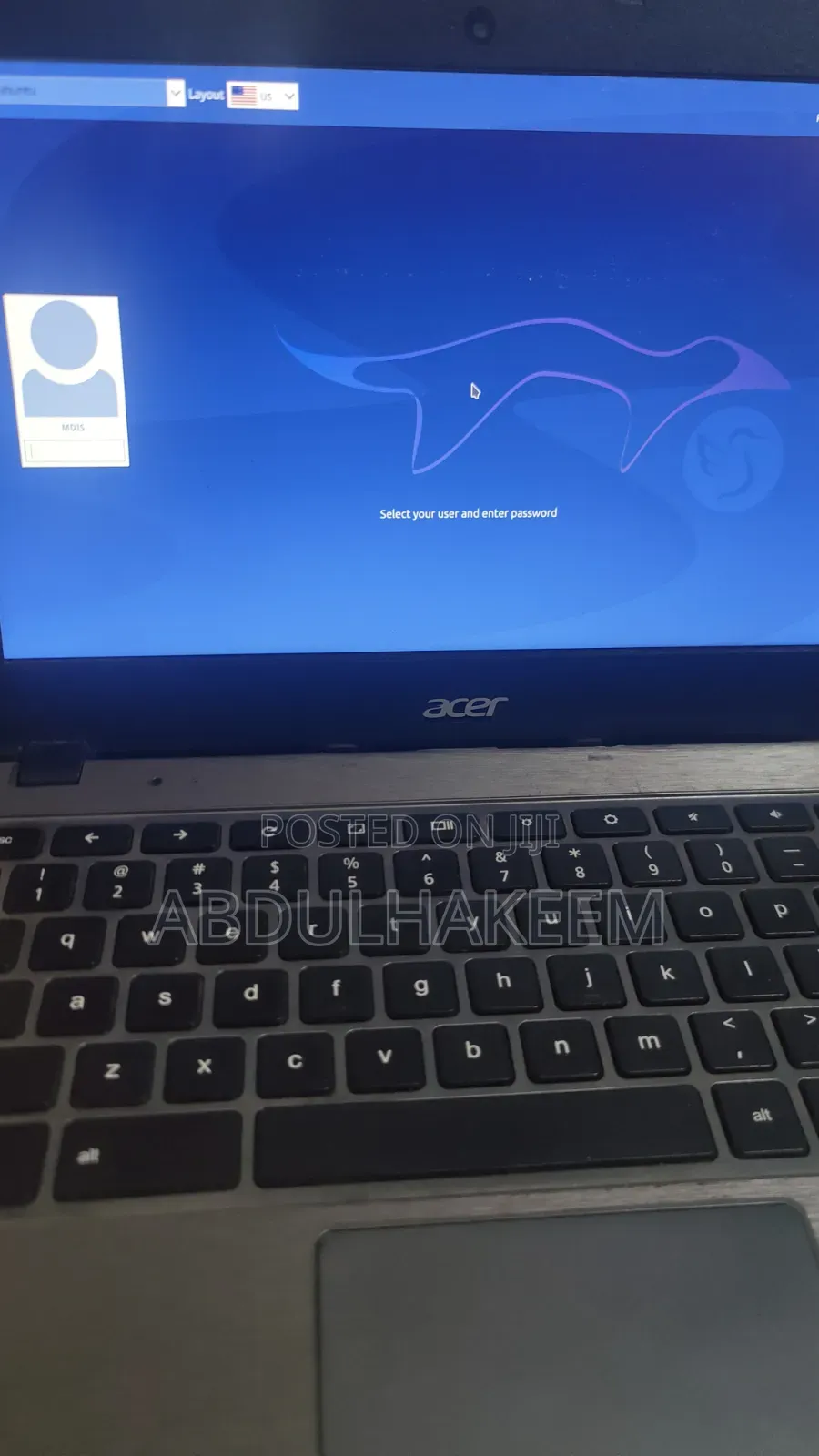 Laptop Acer Chromebook C720 2GB Intel Celeron SSD 256GB