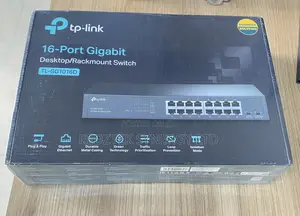 TP-Link TL-SG1016D 16-Port Gigabit Switch | Desktop/Rackmount
