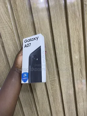 New Samsung Galaxy A07 128 GB Black
