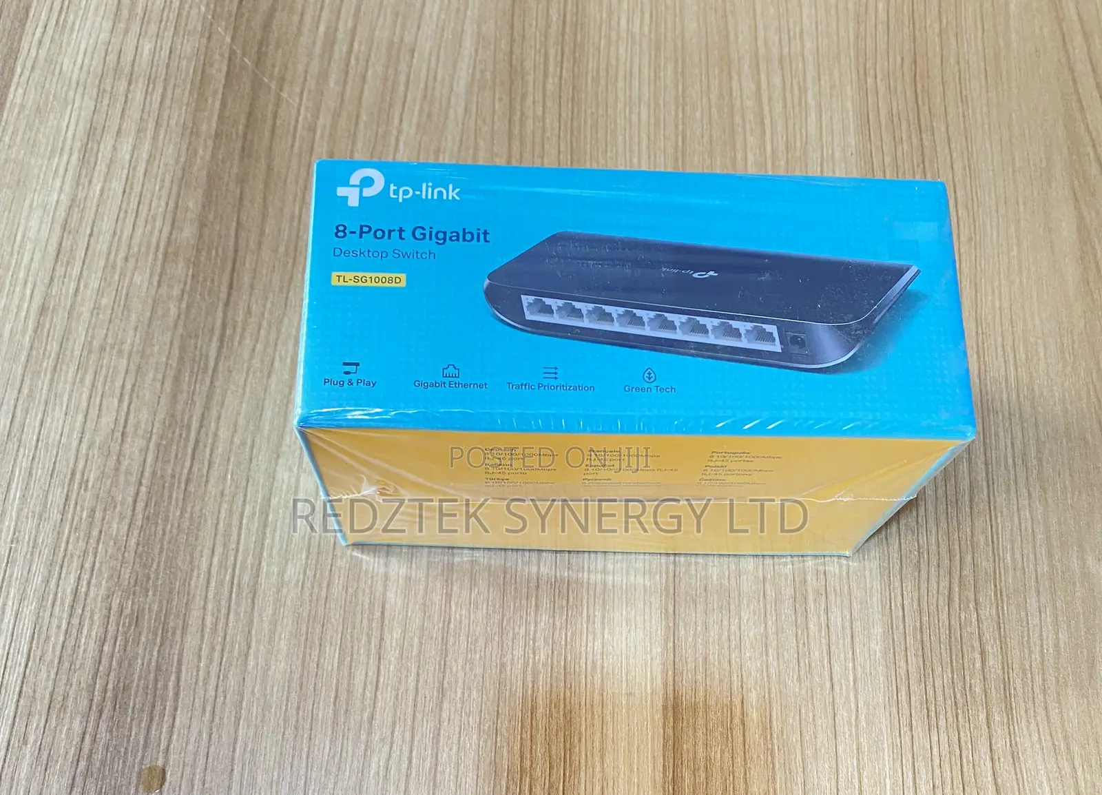 TP-Link TL-SG1008D 8-Port Gigabit Desktop Switch