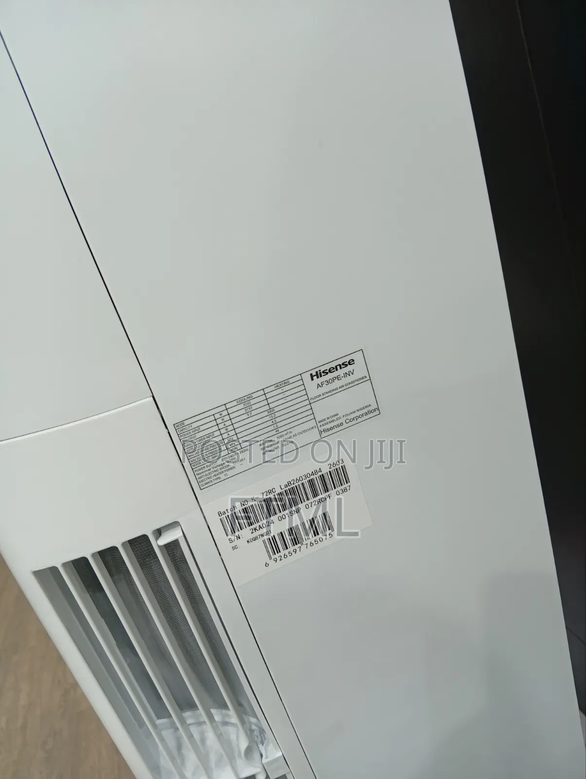 3hp Hisense Inverter AC