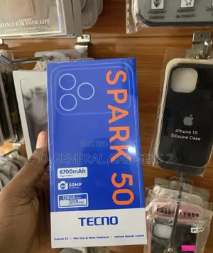 New Tecno Spark 50 128 GB Blue