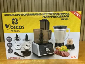 Vosco Advanced Professional Multifunctional Food Processor. 2000watts.