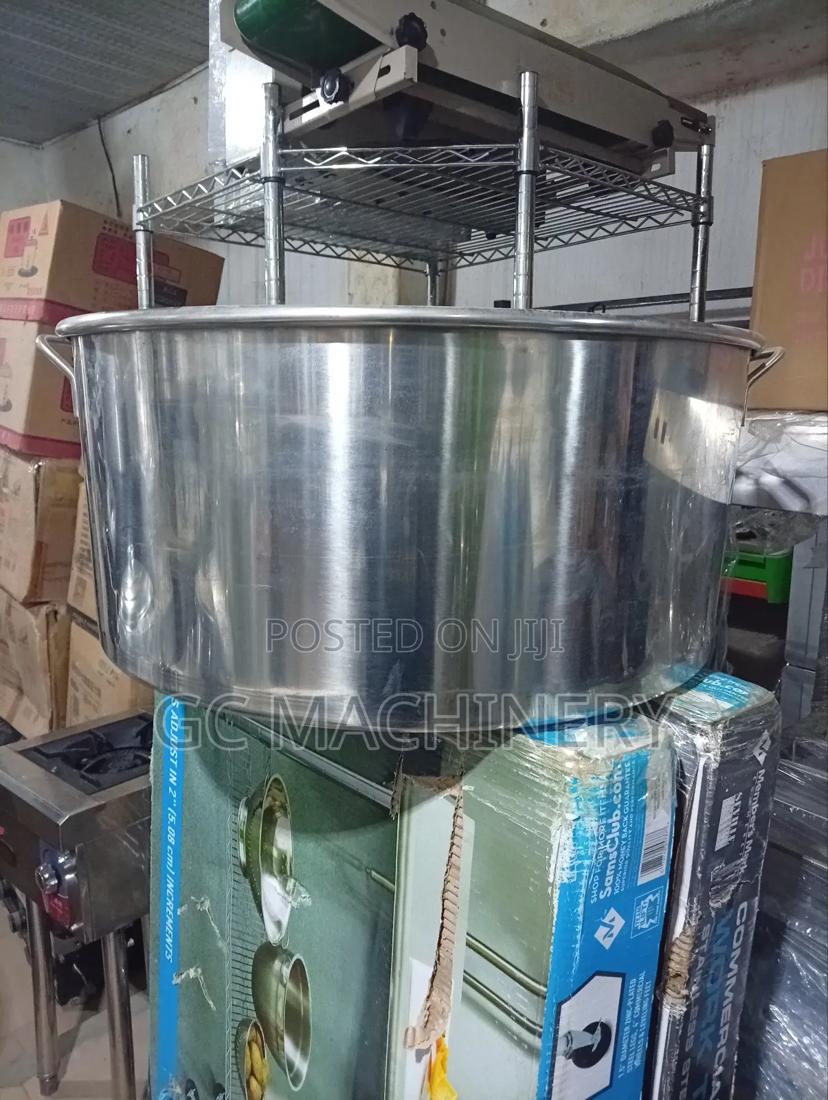 100l Stainless Pot