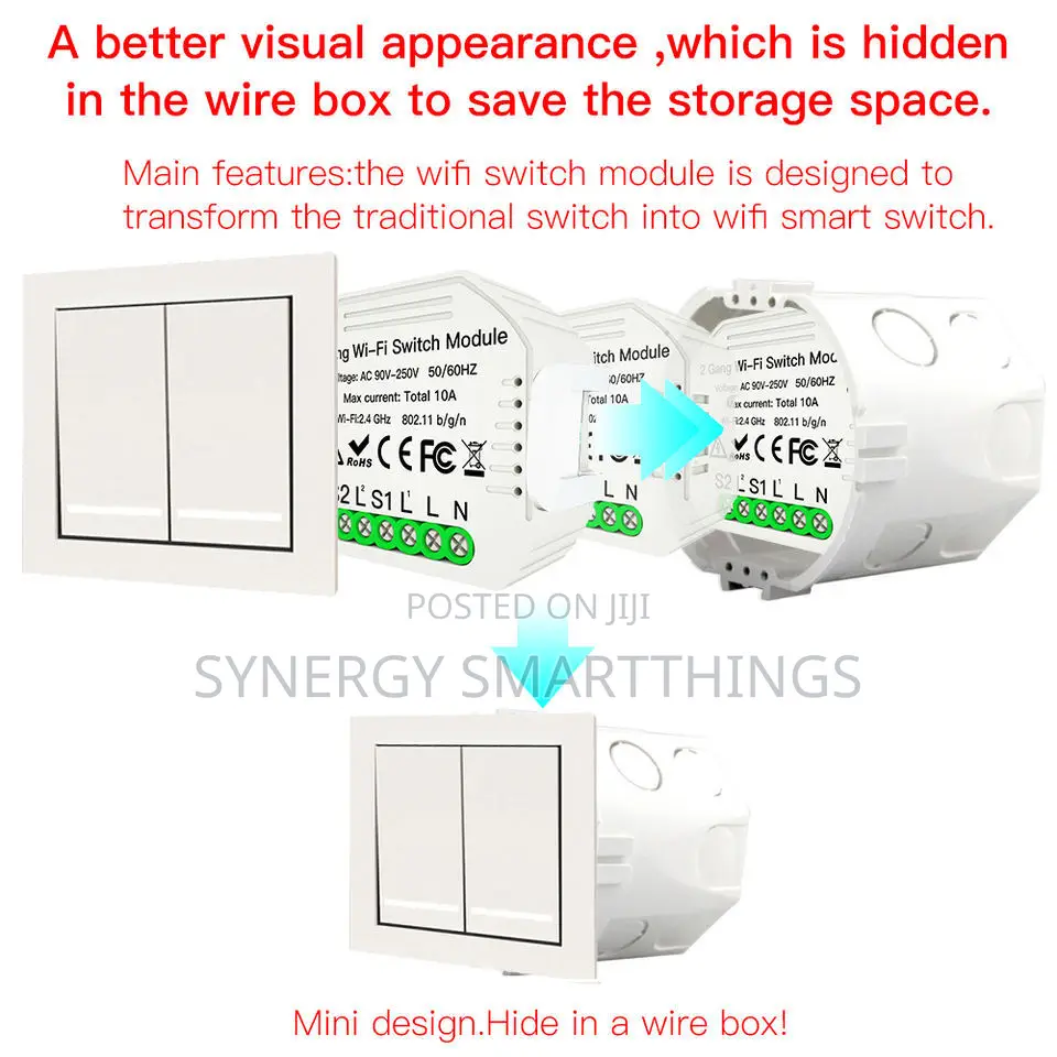 1 Gang Wi-Fi Switch Module