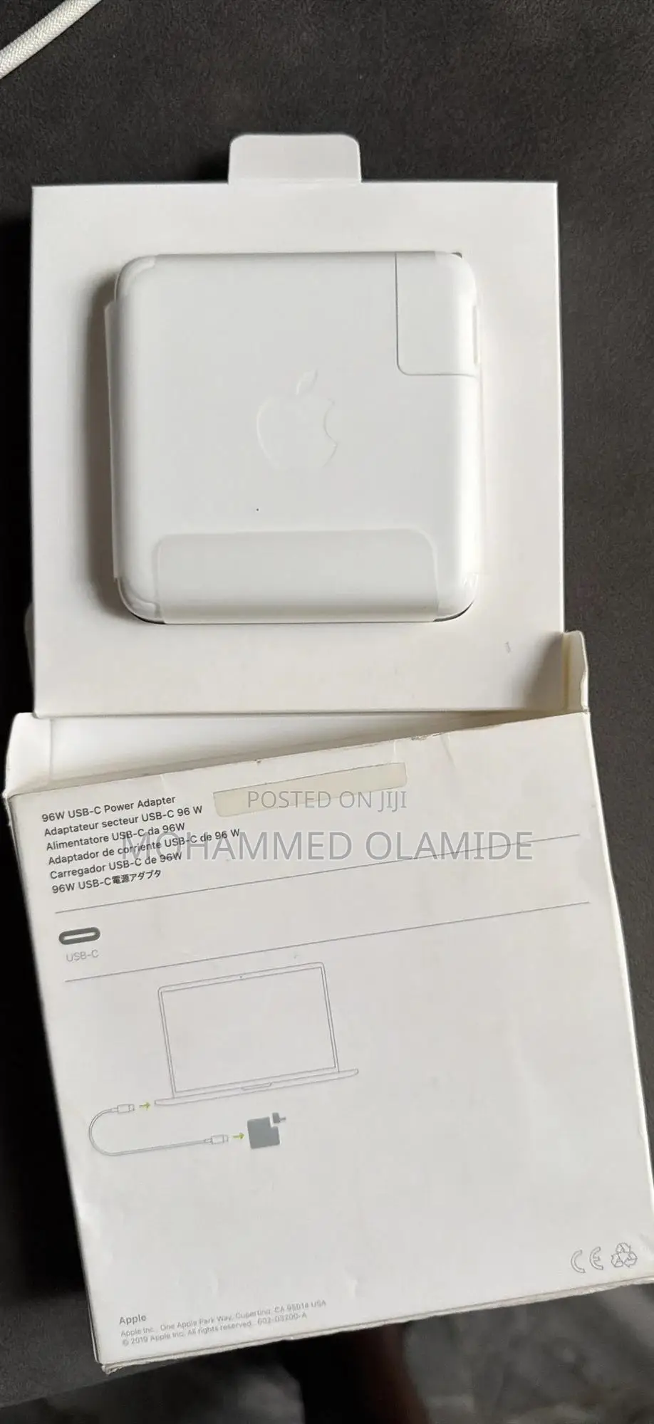 Apple 96w Power Adaptor