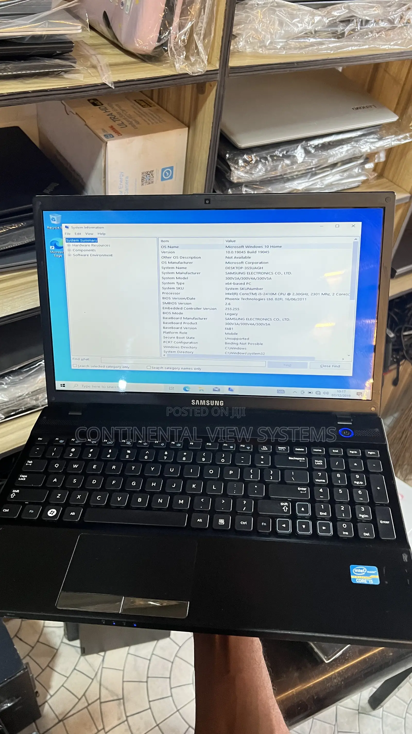 Laptop Samsung Notebook 9 Pro 8GB Intel Core i5 HDD 250GB