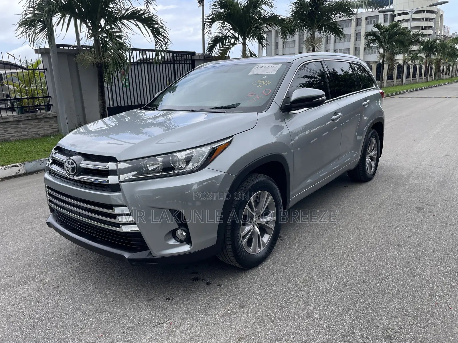 Toyota Highlander 2015 Silver