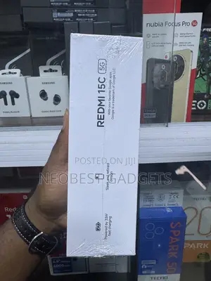 New Xiaomi Redmi 15C 256 GB Black