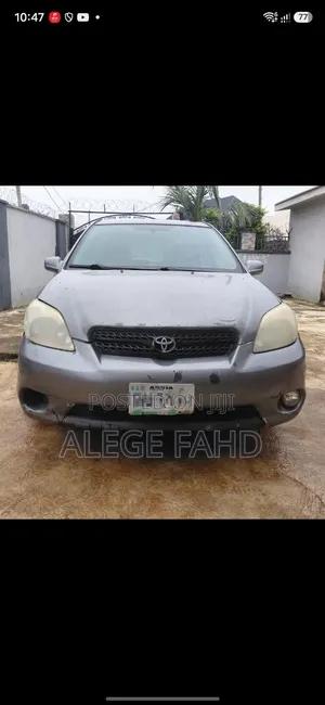 Toyota Matrix 2007 Gray