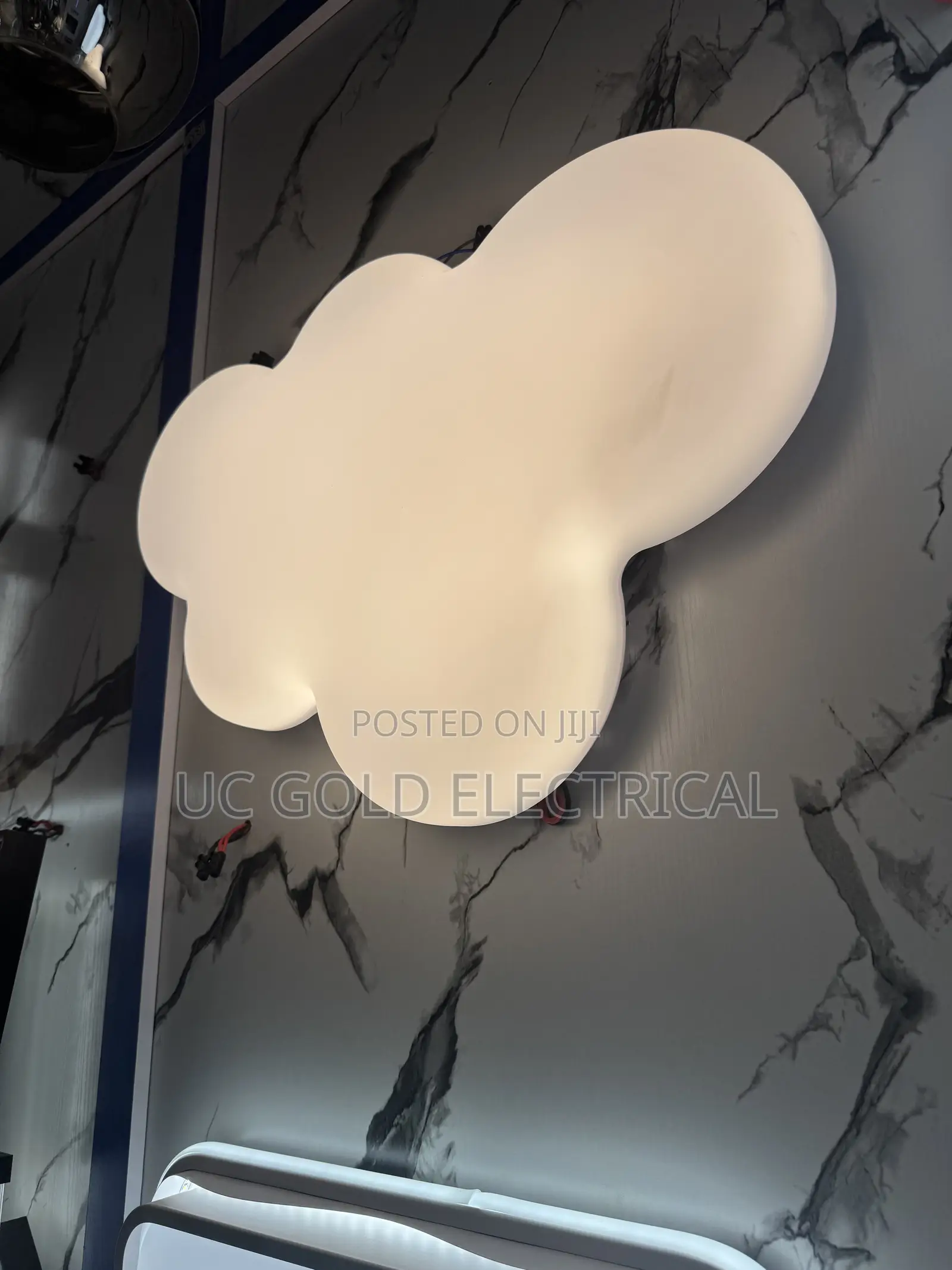 Cloud Wall Lamp Kids Room Cute Floating Cloud LED Night Light Soft