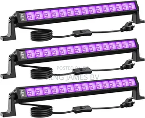 Lamvip 36W LED Black Light Bar – Powerful UV Lighting Effect