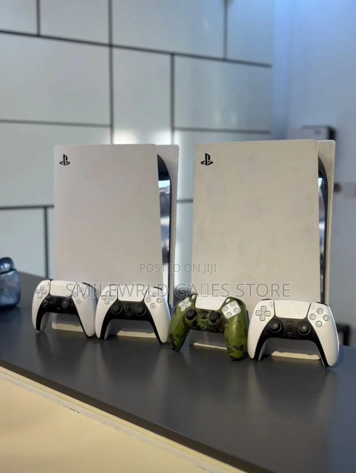 Ps5 With 2 Pads Plus 10 Games