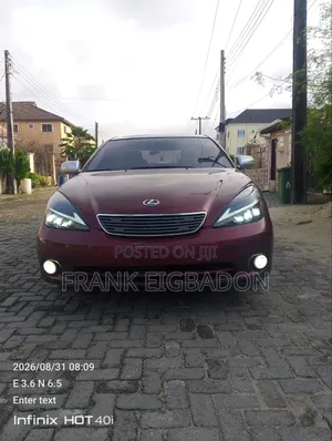 Lexus ES 2006 Red
