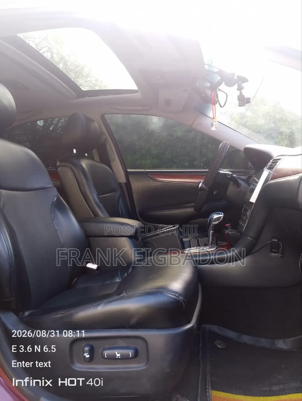 Lexus ES 2006 Red