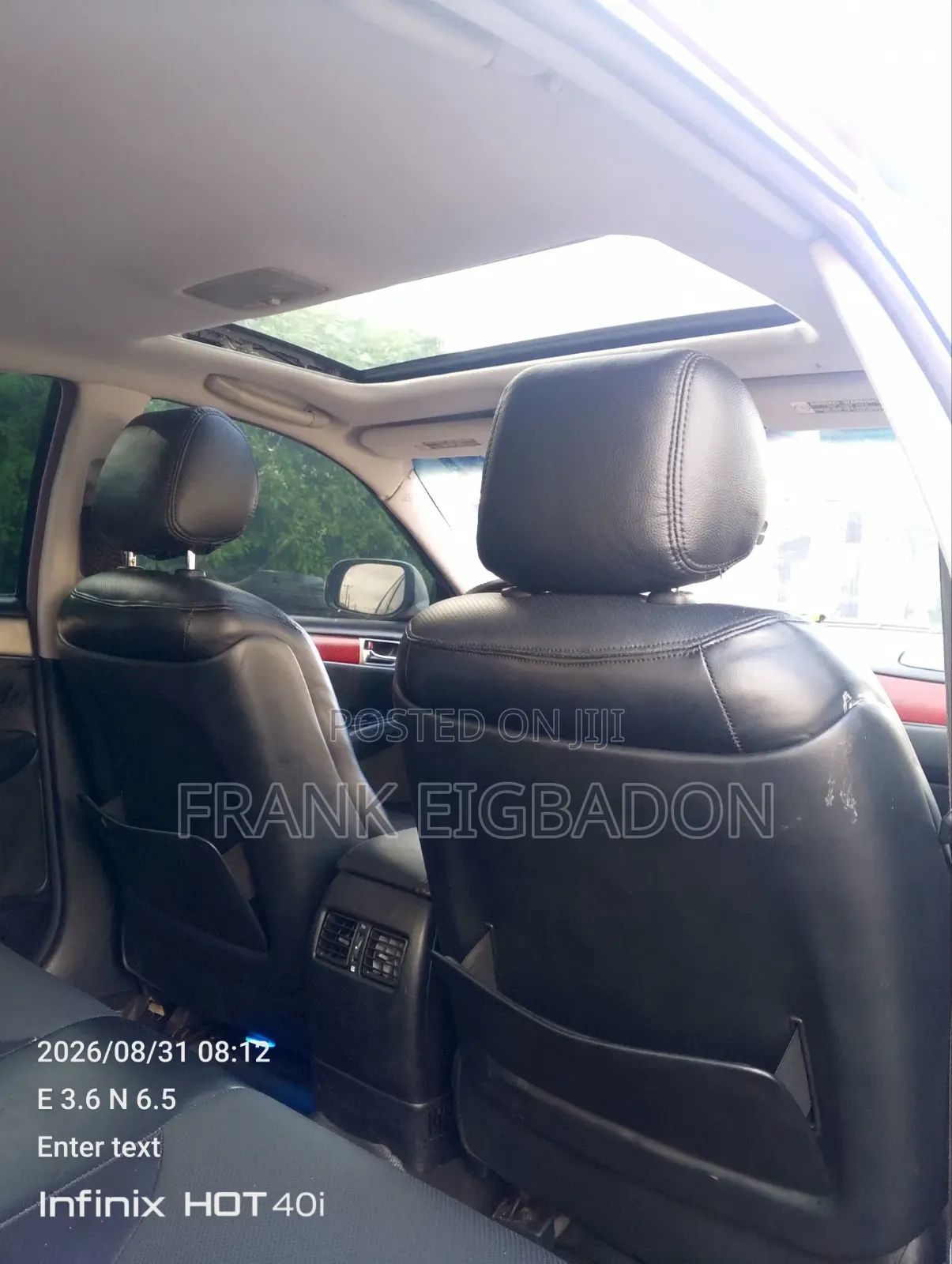 Lexus ES 2006 Red