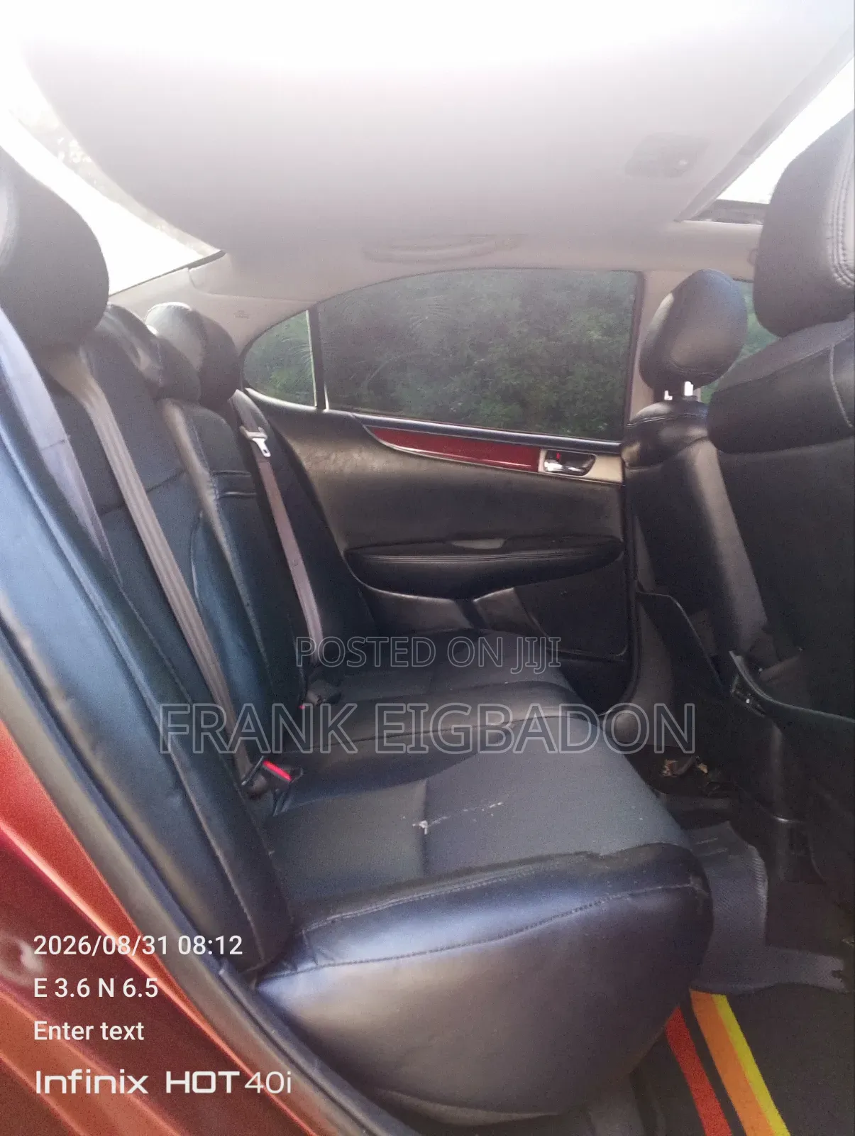 Lexus ES 2006 Red