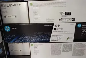 Original GENUINE Laser Toner (106A BLACK)