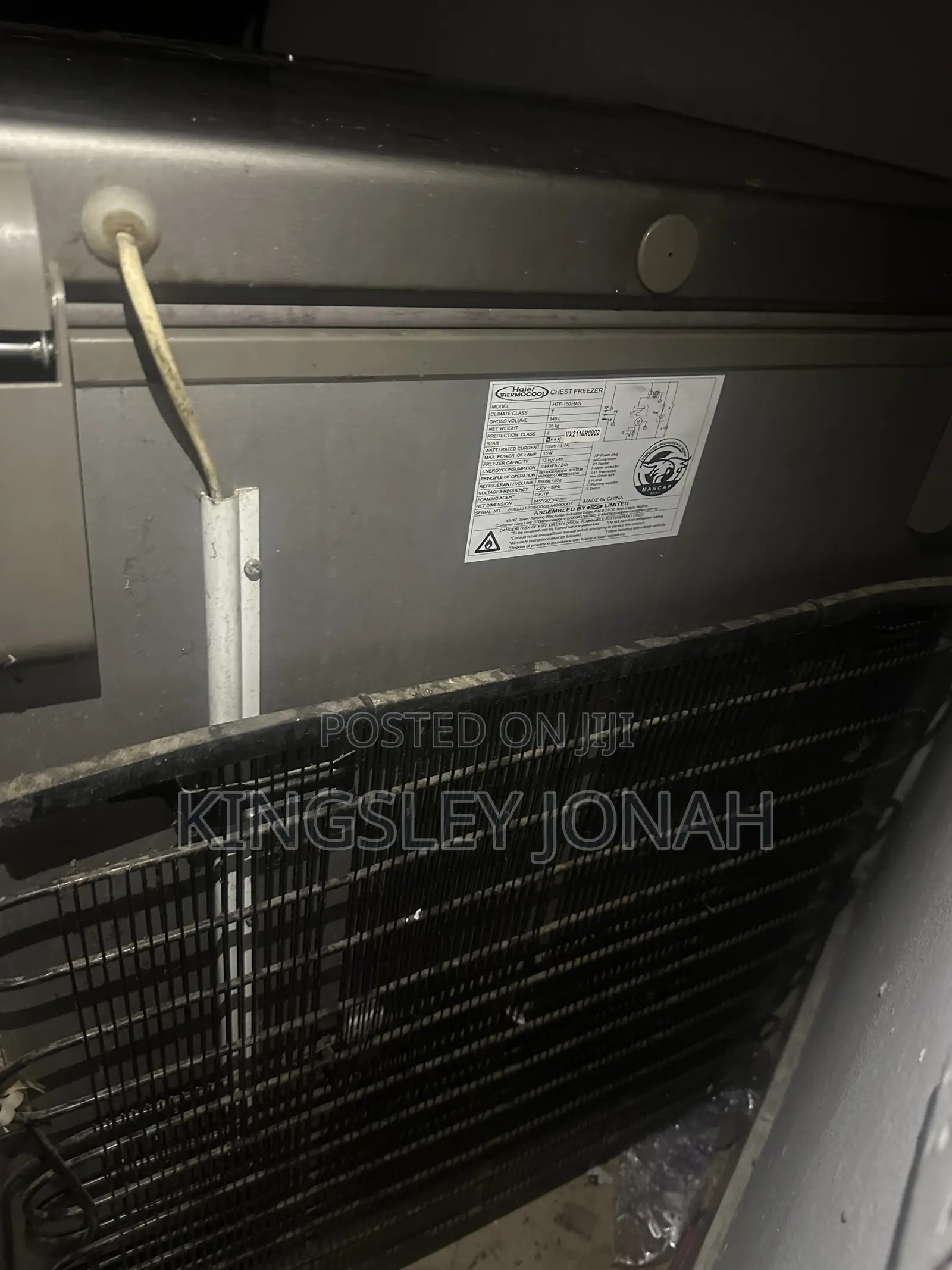 Haier Thermocool Freezer 150L